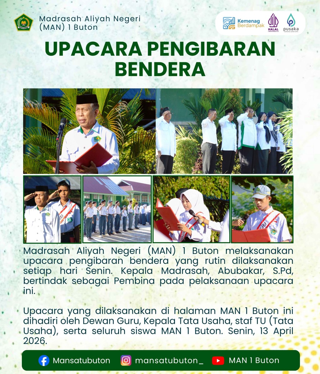 UPACARA PENGIBARAN BENDERA 
