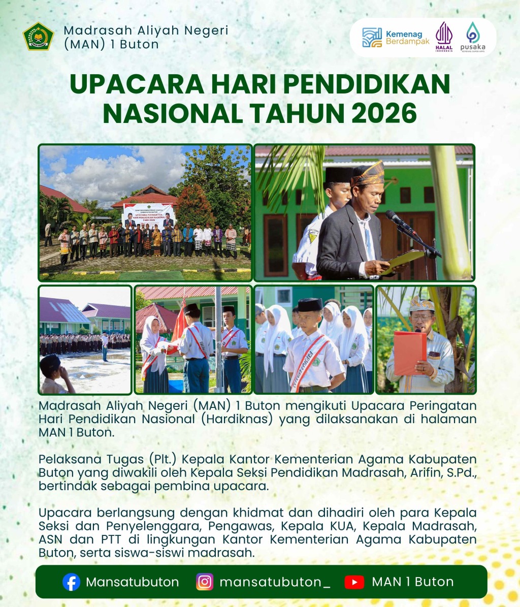 UPACARA HARI PENDIDIKAN NASIONAL TAHUN 2026