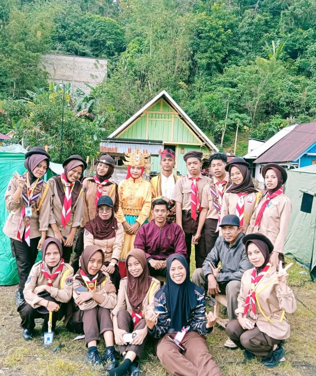 Menjunjung Semangat Kepramukaan: Gudep Sijawangkati MAN 1 Buton Mengikuti Perkemahan Bakti Saka Bahari Buton VI
